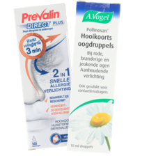 Prevalin direct plus 2in1 spray of A. Vogel hooikoorts oogdruppels*